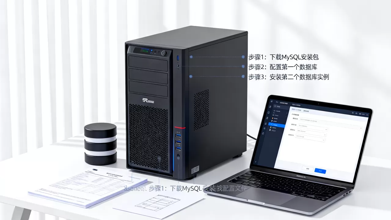 如何在一个服务器上装两个MySQL数据库，详细步骤是什么？