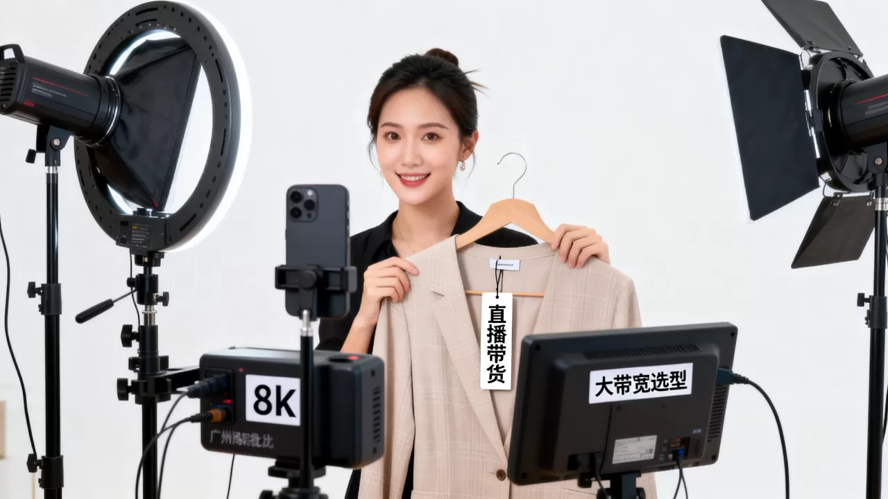 广州服装批发直播带货大带宽怎么选型？,哪个好