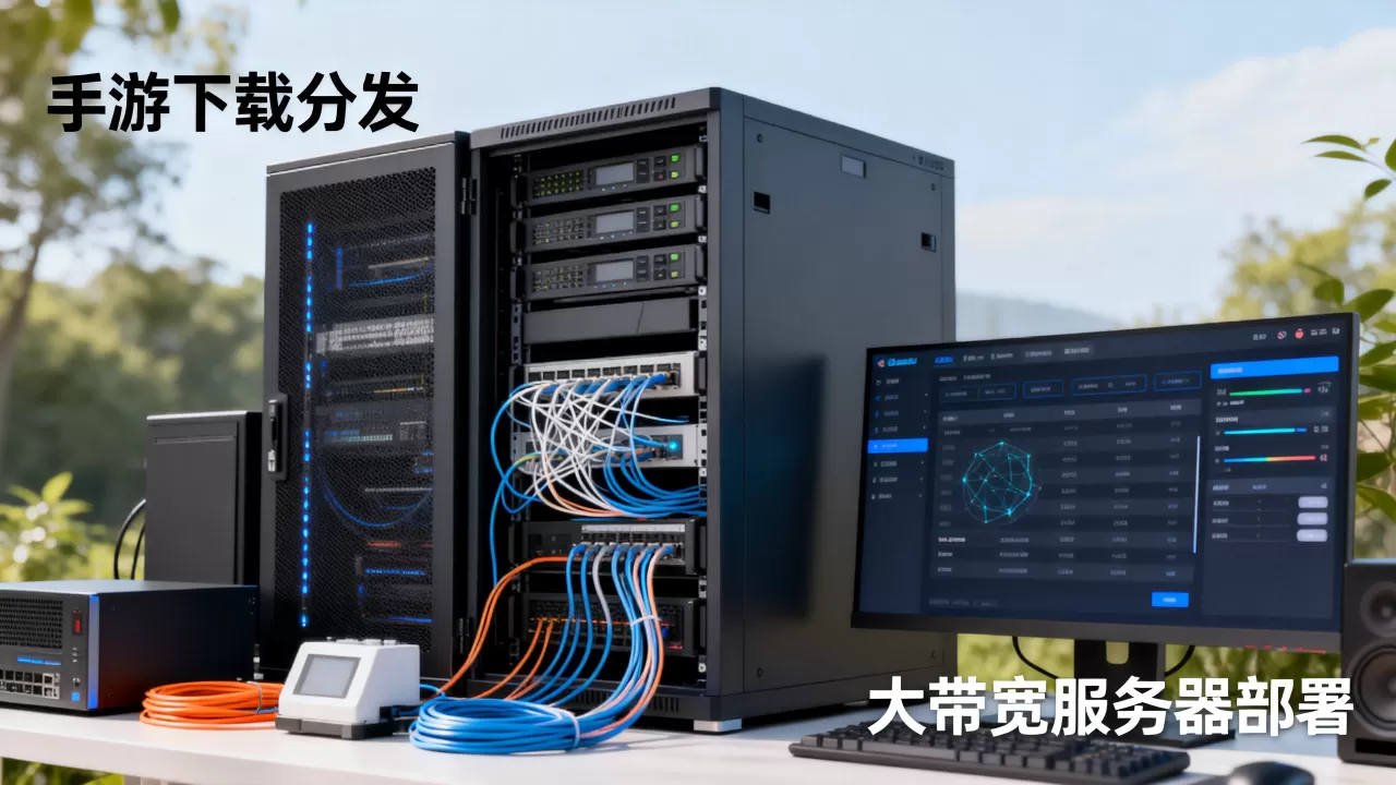 广州手游下载分发大带宽服务器怎么部署？，哪家便宜？