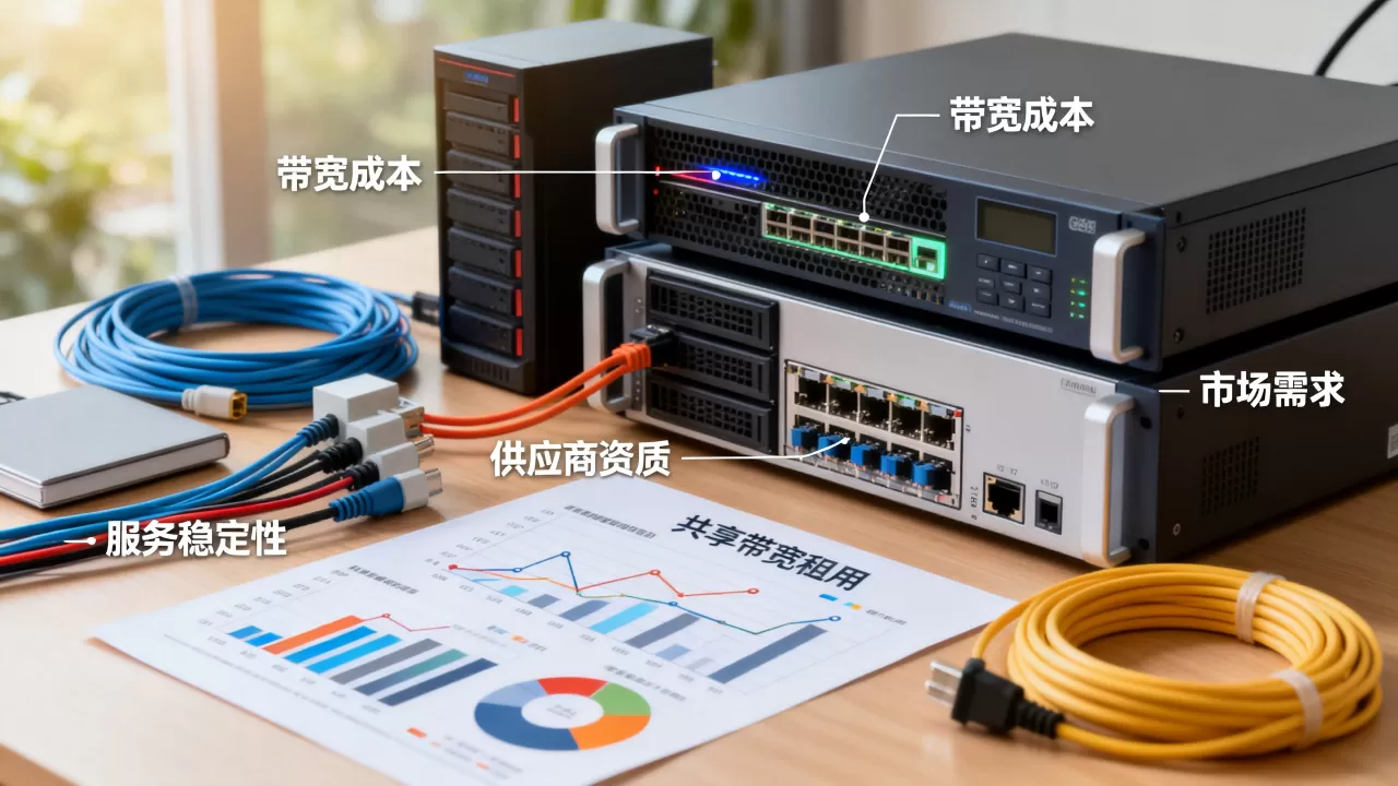 广州共享带宽租用价格为何波动？,怎么选才靠谱？