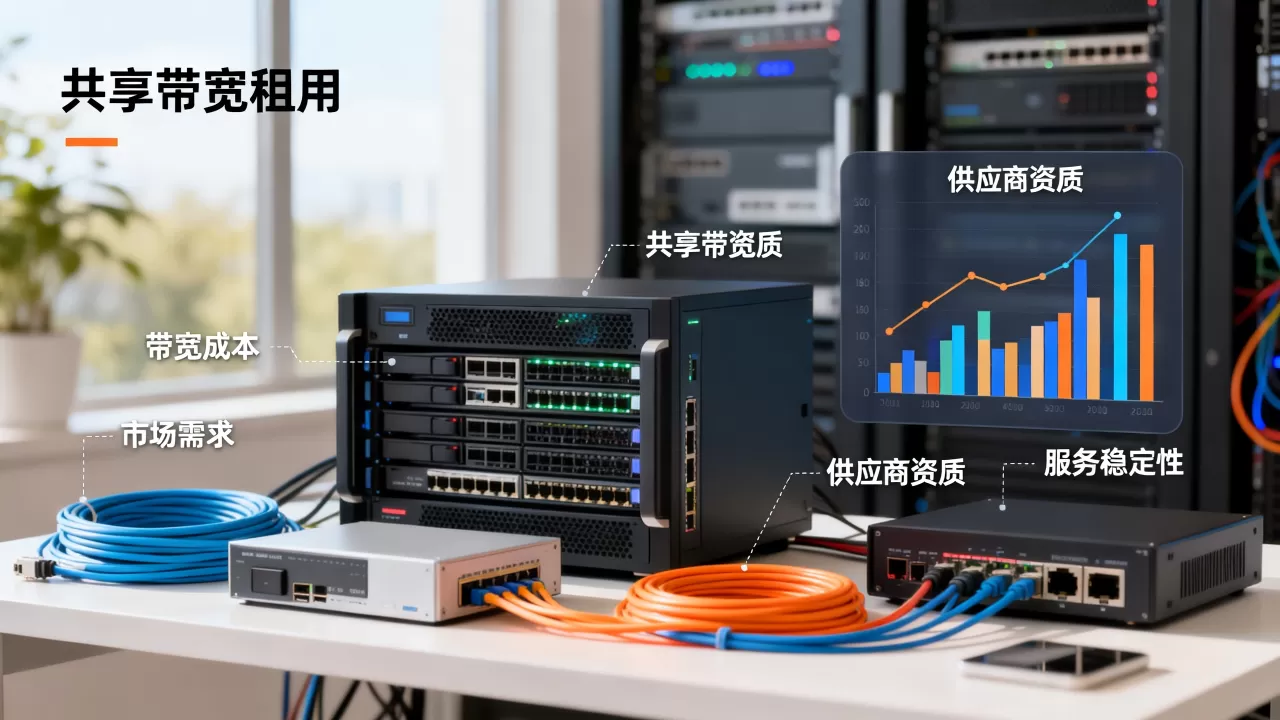广州共享带宽租用价格为何波动？,怎么选才靠谱？