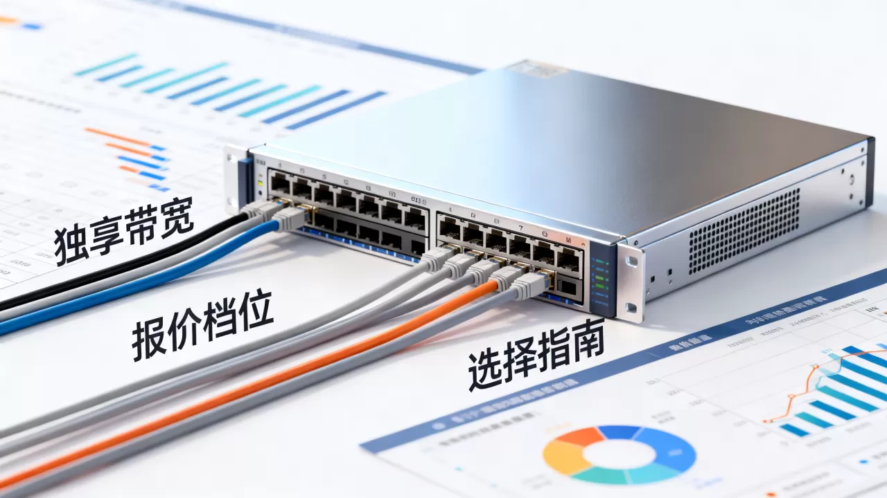 广州独享带宽租用报价与档位有何关系，怎么选？