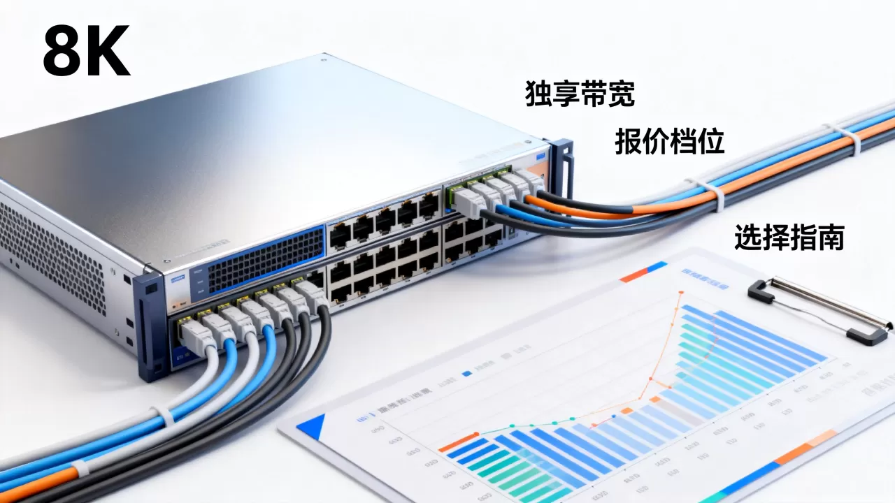 广州独享带宽租用报价与档位有何关系，怎么选？