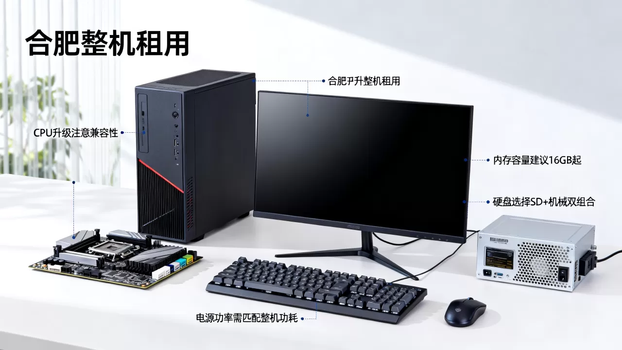 合肥整机租用配置怎么升级，有哪些注意事项？