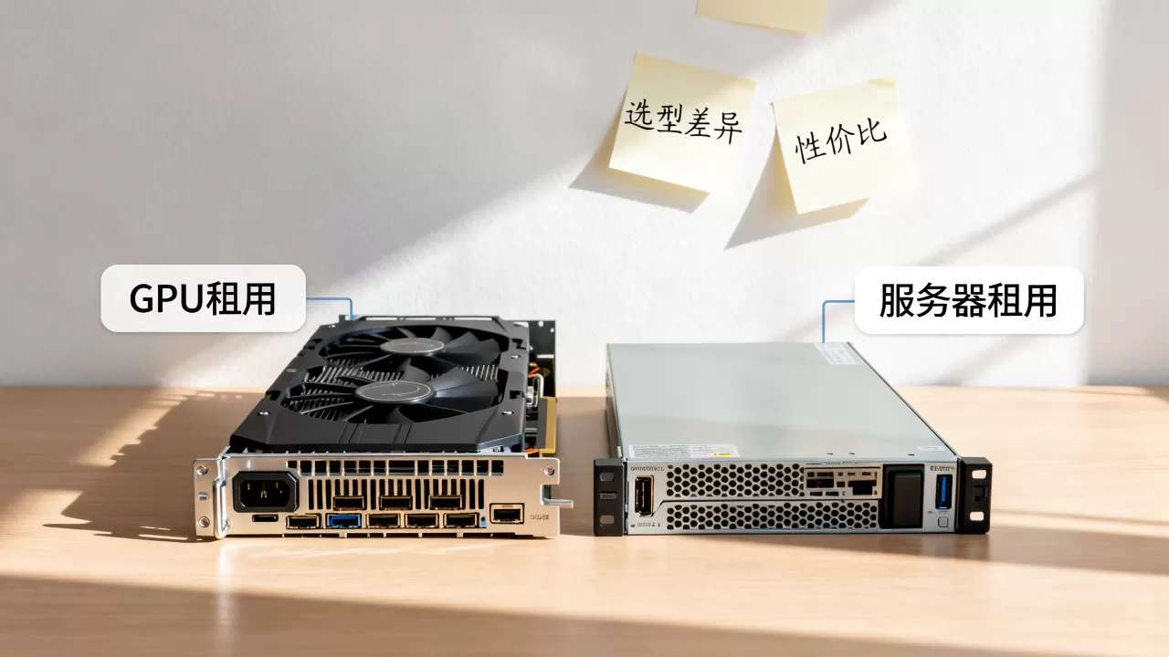 合肥GPU租用和服务器租用选型差异到底在哪，哪个性价比高？