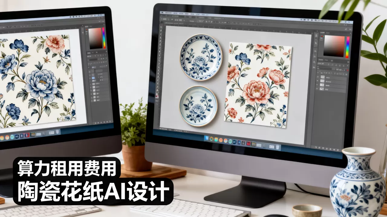 佛山算力租用费用怎么算,以陶瓷花纸AI设计为例 佛山算力租用费用怎么算,以陶瓷花纸AI设计为例