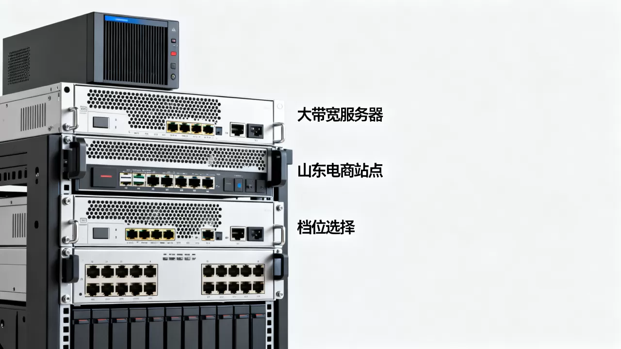 山东电商站点租大带宽服务器怎么定档位，带宽选多少合适？