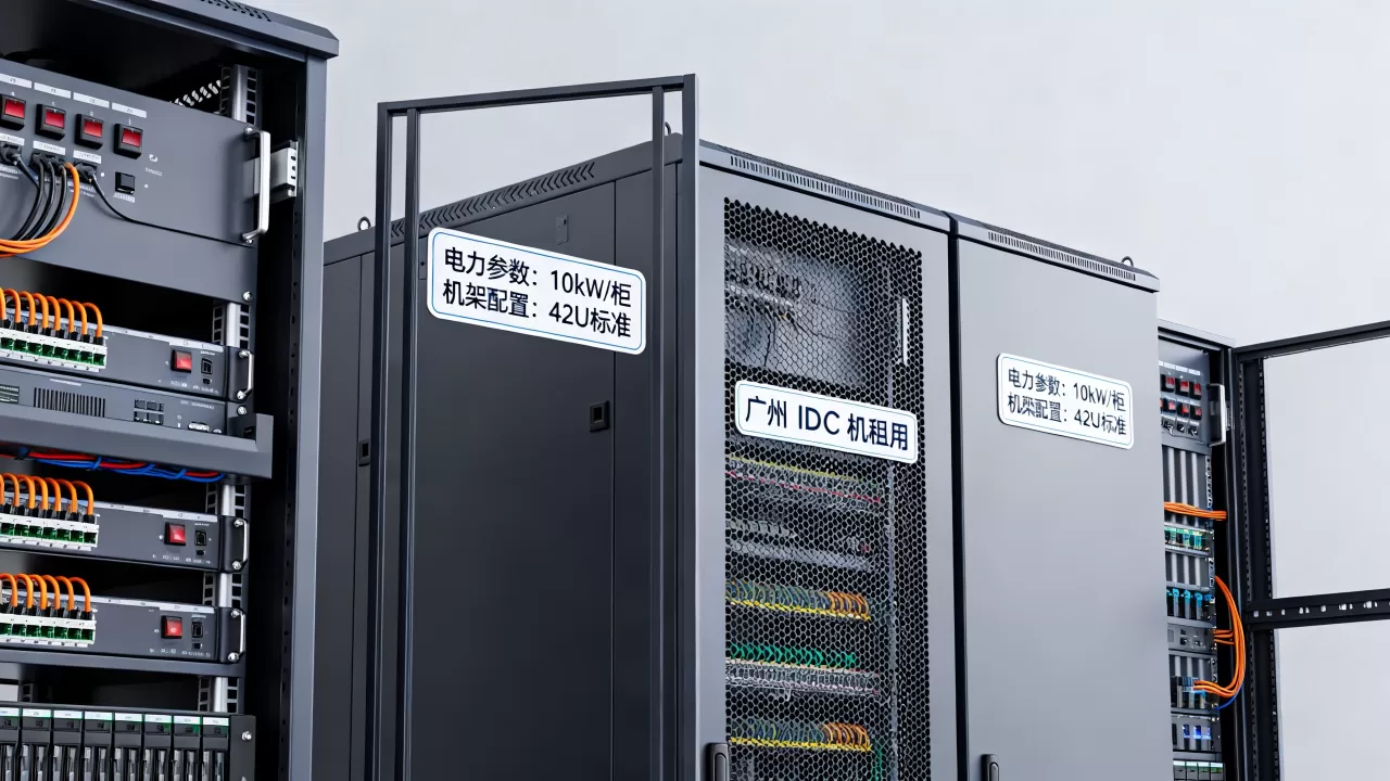 广州IDC机柜租用电力怎么算，机架配置标准是什么？