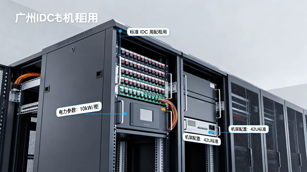 广州IDC机柜租用电力怎么算，机架配置标准是什么？