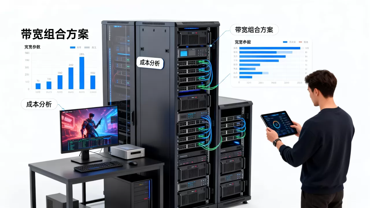 上海游戏公司如何选服务器带宽组合，哪种方案最划算？