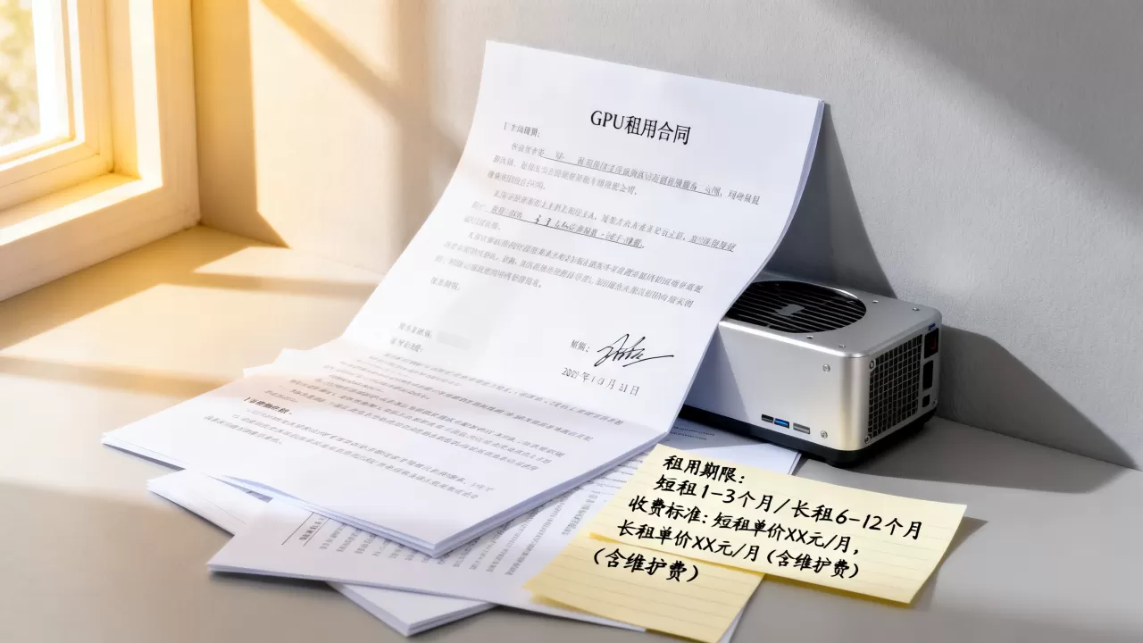 广东GPU租用合同怎么签，短租长租怎么收费？