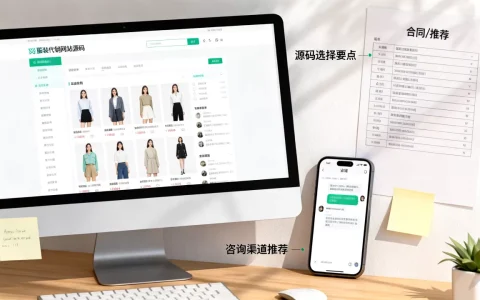 服装代销的网站源码怎么选，服装代销源码咨询哪个好