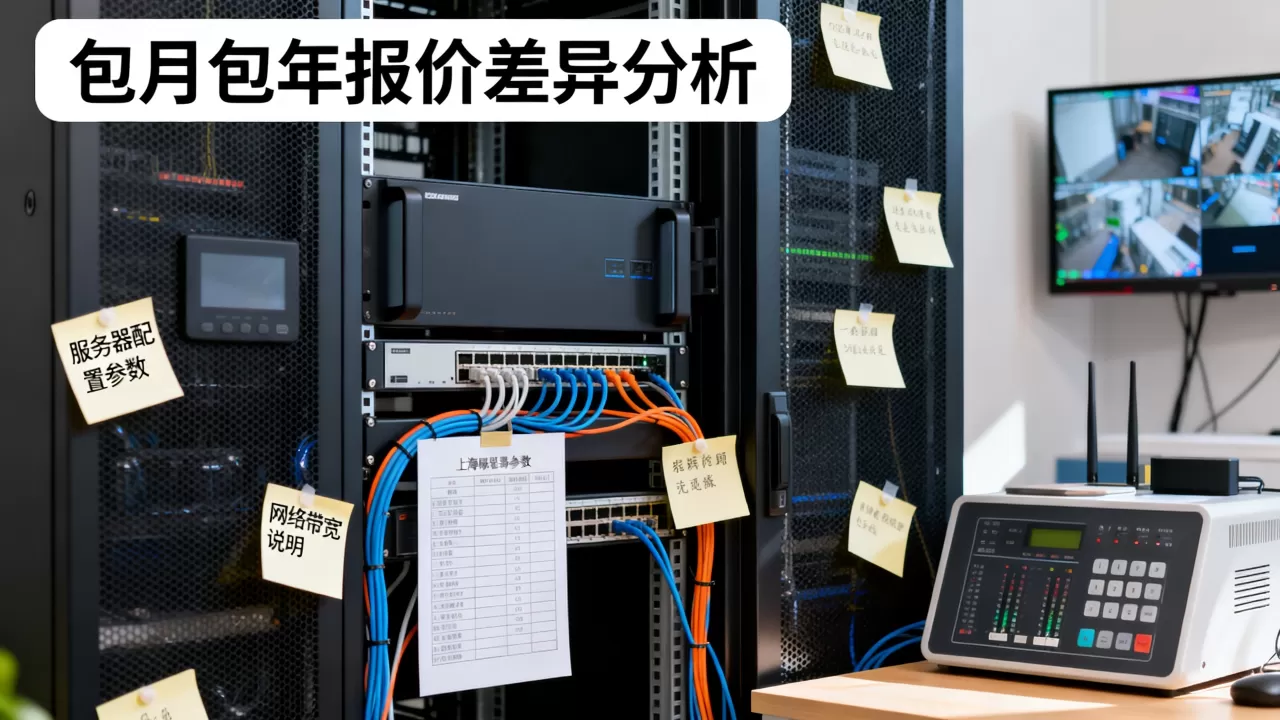上海服务器租用包月包年报价为什么不同？，包月包年哪个划算