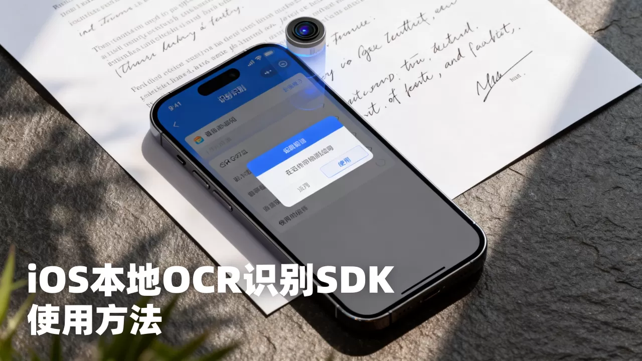 iOS本地OCR识别SDK哪个好,怎么用? iOS本地OCR识别SDK哪个好,怎么用?