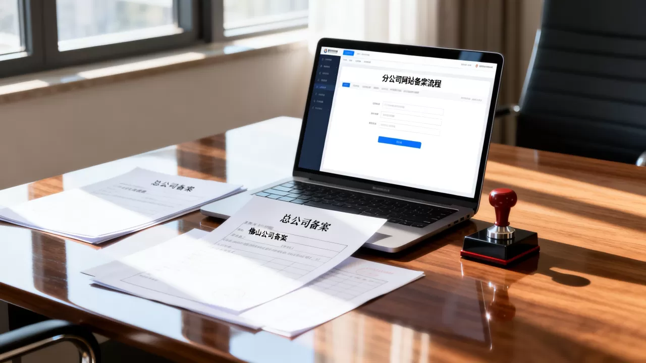 分公司或子公司网站能否备案到总公司？，佛山做公司网站怎么备案