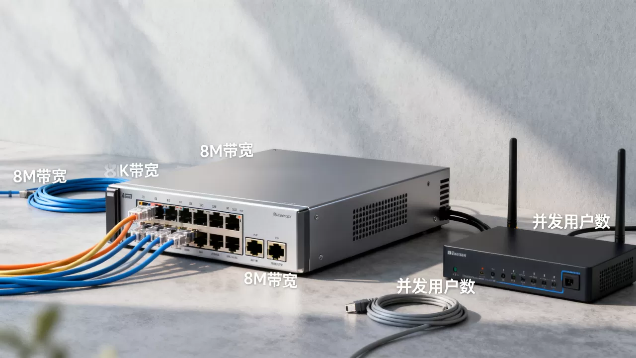 8M宽带的服务器到底能带动多少人？，服务器带宽怎么选？