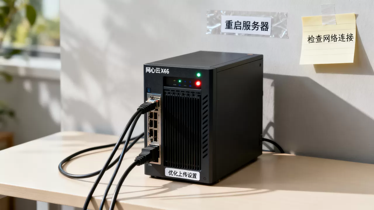 网心云x86服务器上传速度慢怎么解决