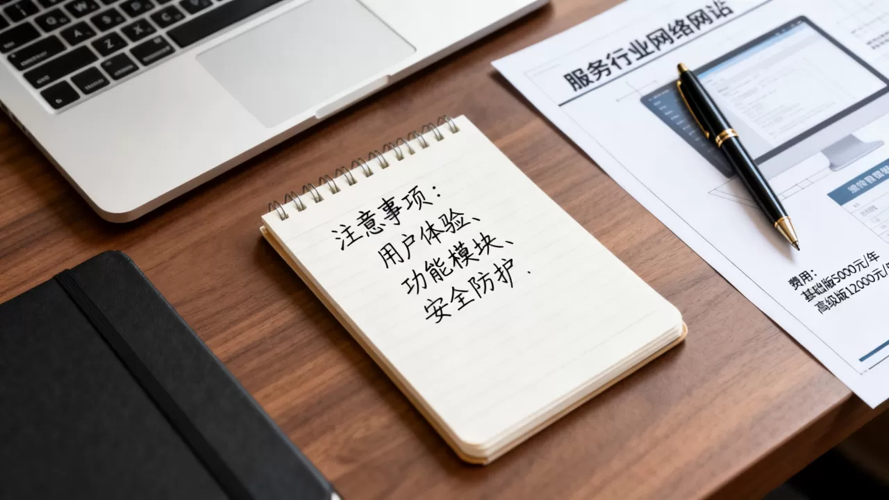 服务行业网站建设有哪些注意事项?,需要多少钱? 服务行业网站建设有哪些注意事项?,需要多少钱?