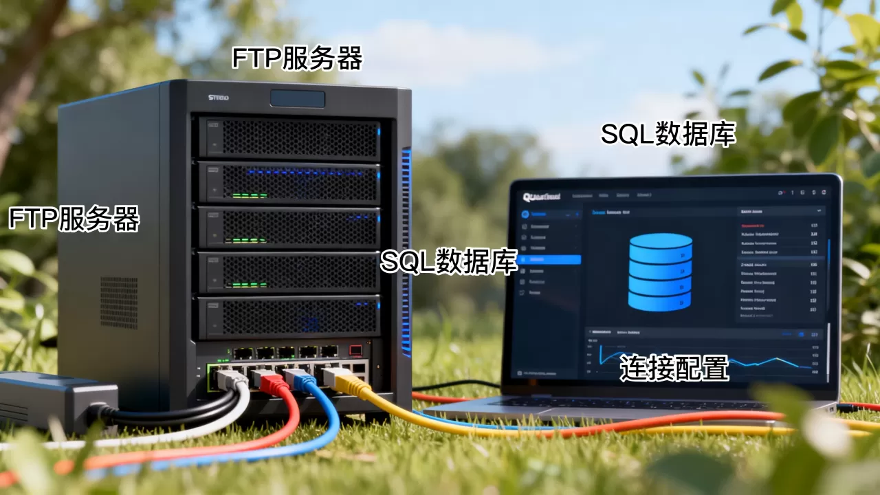FTP服务器和SQL怎么连接,怎么配置? FTP服务器和SQL怎么连接,怎么配置?