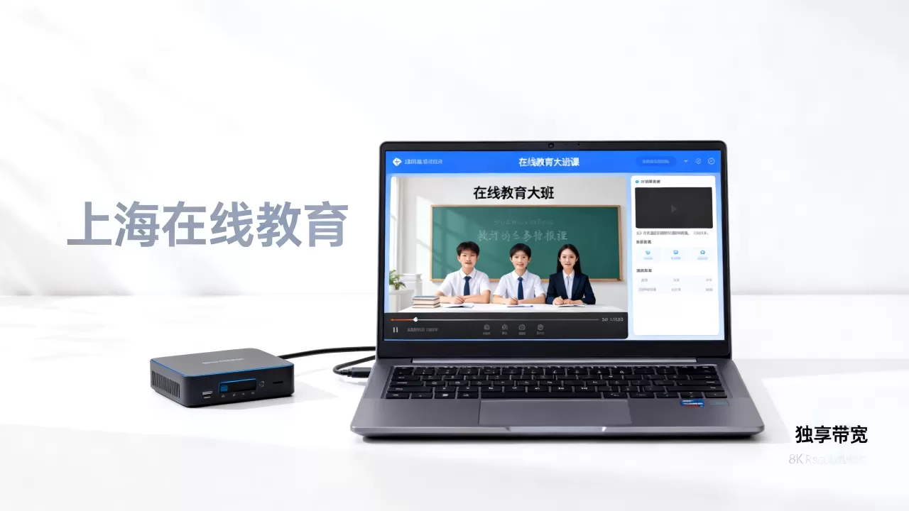 上海在线教育大班课独享带宽选哪个好，多少钱