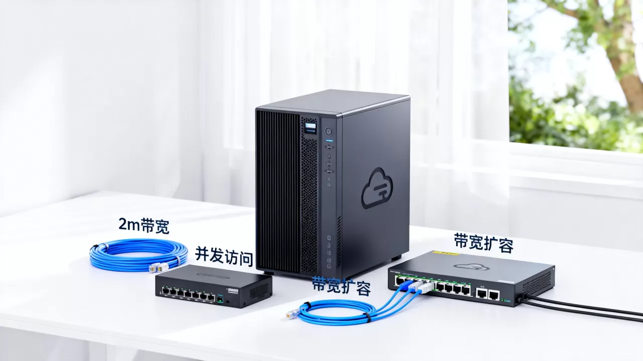云服务器2m带宽能支持多少人同时访问，带宽不够用怎么办？