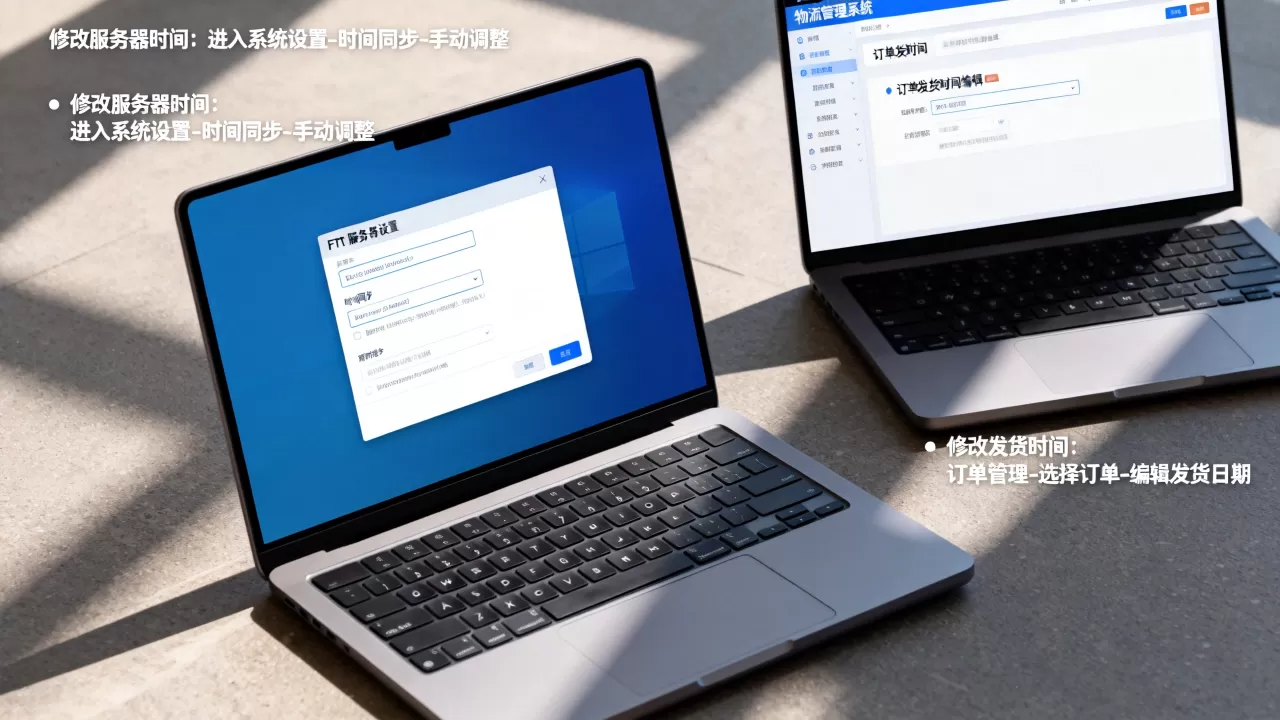 ftp服务器时间修改时间怎么改？，修改发货时间如何操作