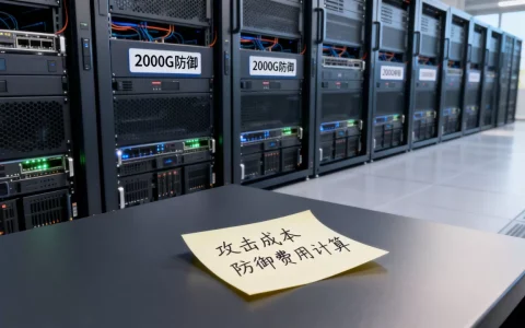 2000G防御服务器被攻击要多少钱，防御费用怎么算？