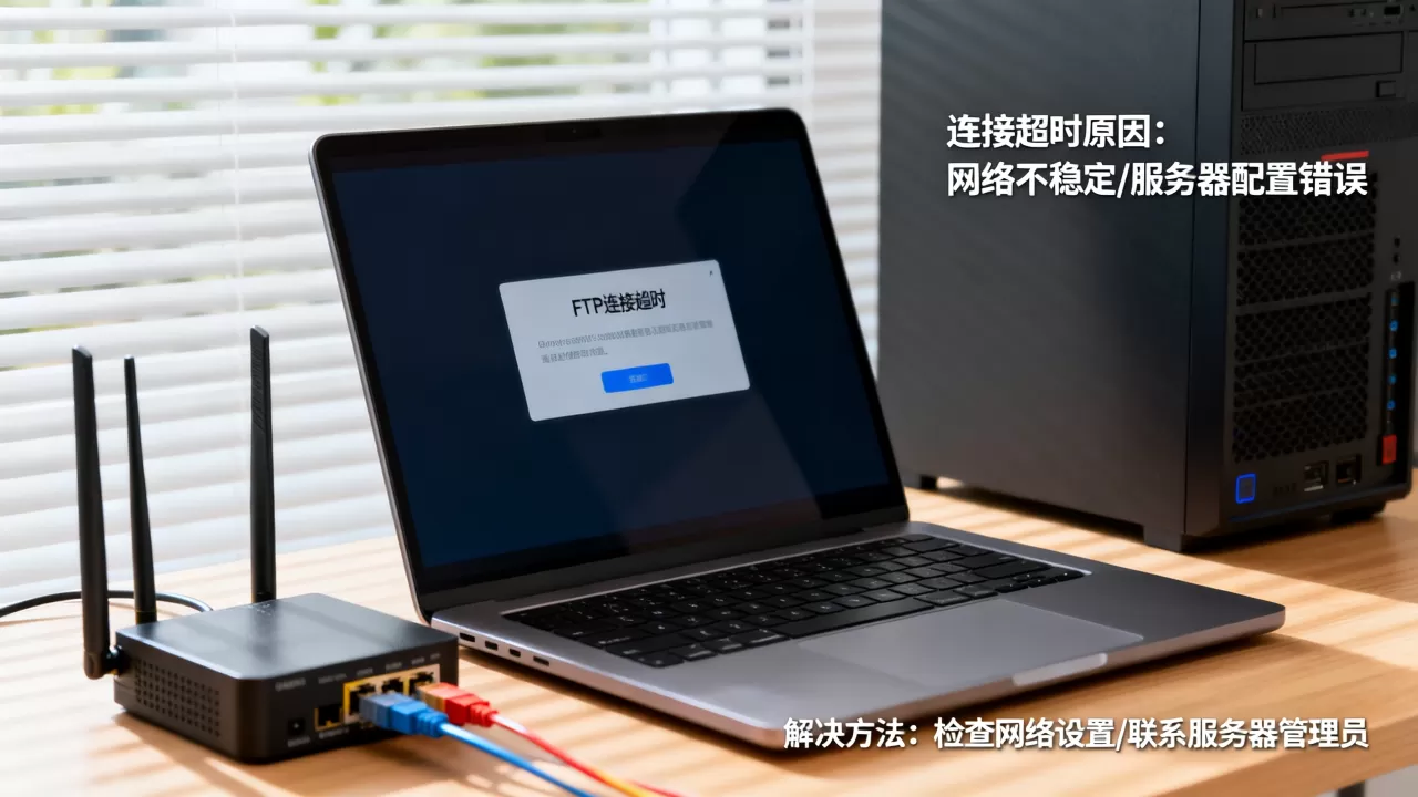 为什么FTP服务器连接超时？，连接超时怎么办？