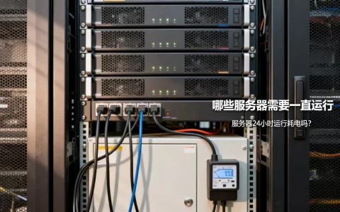 哪些服务器需要一直运行，服务器24小时运行耗电吗？