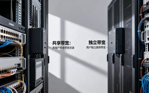 上海共享带宽和独享带宽区别在哪，共享带宽和独享带宽哪个好