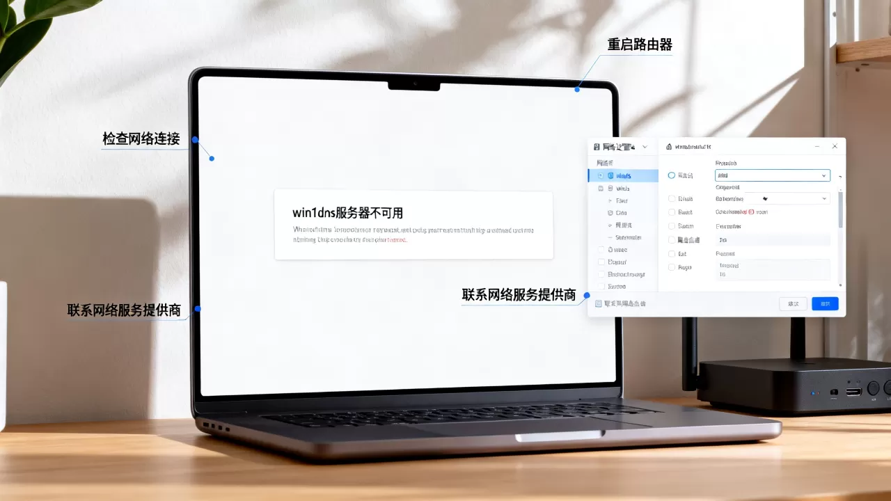 win1dns服务器不可用怎么办,是什么原因 win1dns服务器不可用怎么办,是什么原因
