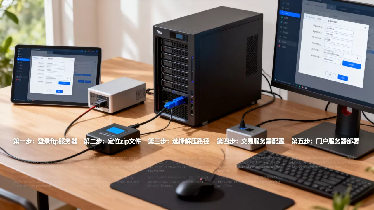 ftp服务器怎么解压zip,交易及门户服务器部署步骤? ftp服务器怎么解压zip,交易及门户服务器部署步骤?
