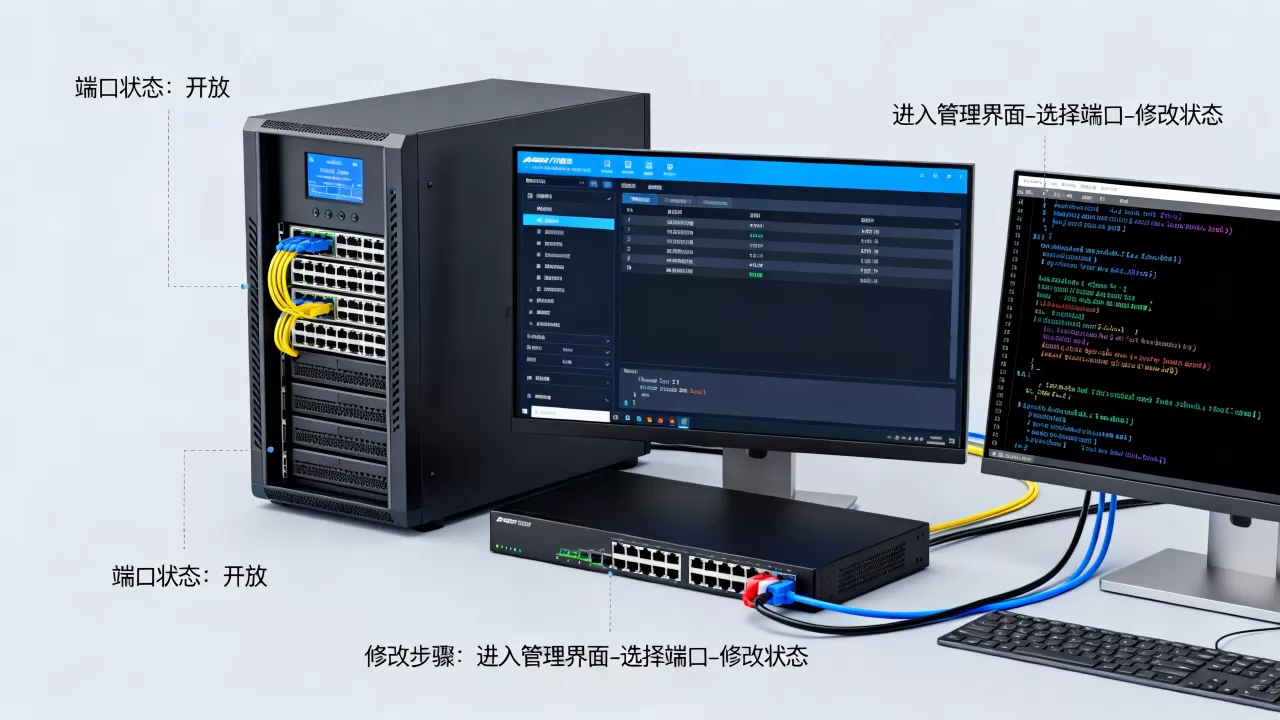 FTP服务器开放端口状态修改方法是什么,怎么设置? FTP服务器开放端口状态修改方法是什么,怎么设置?