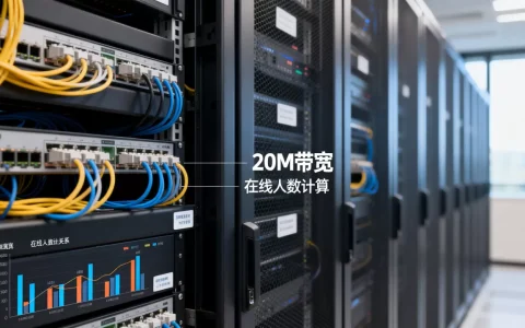 20M带宽服务器能同时容纳多少人，在线人数如何计算