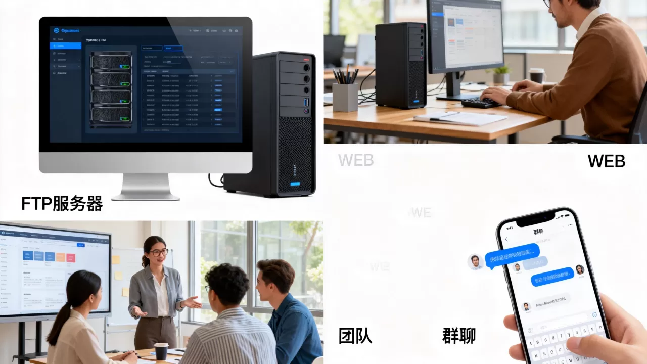 FTP服务器和WEB有什么区别_团队和群聊有什么区别? FTP服务器和WEB有什么区别_团队和群聊有什么区别?
