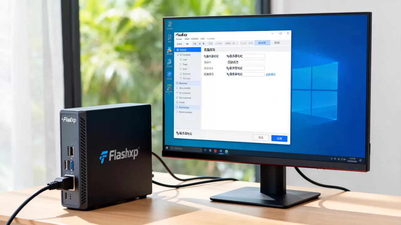 ftp服务器端flashfxp是什么，怎么用？