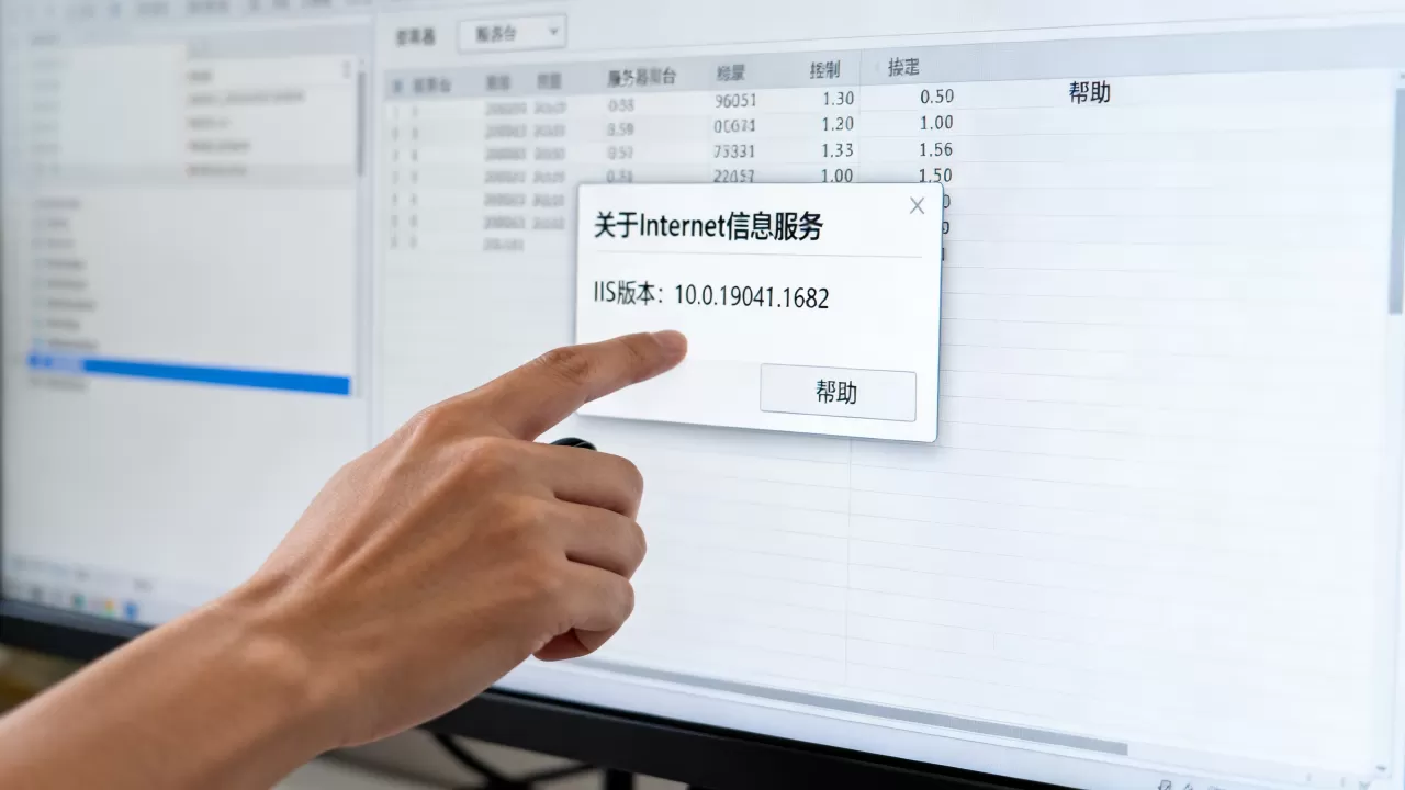 服务器怎么查看iis版本 服务器怎么查看iis版本
