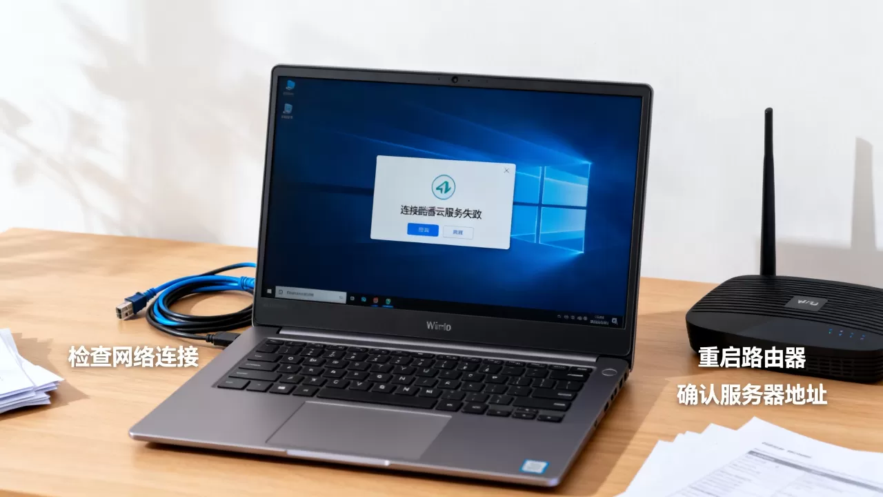 为什么win10连接酷番云服务器失败？，怎么解决