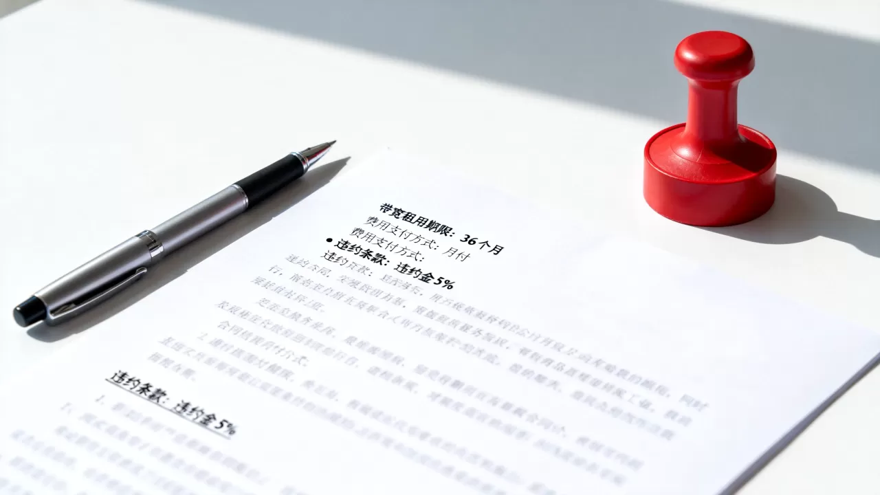 合肥大带宽租用合同要注意什么,有哪些陷阱? 合肥大带宽租用合同要注意什么,有哪些陷阱?