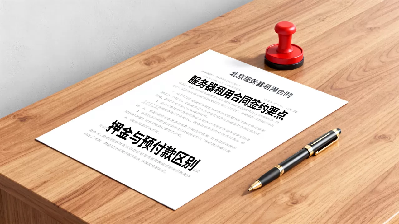 北京服务器租用合同签约要点有哪些?,押金与预付款有何区别? 北京服务器租用合同签约要点有哪些?,押金与预付款有何区别?