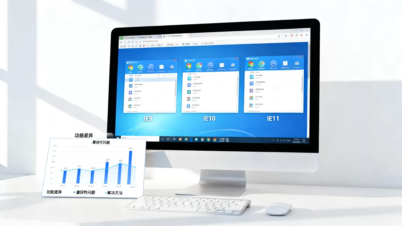 IE9、IE10、IE11有什么区别?,怎么解决 IE9、IE10、IE11有什么区别?,怎么解决