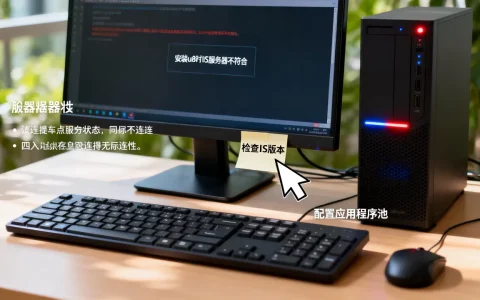 为什么安装u8时显示IIS服务器不符合，怎么解决？