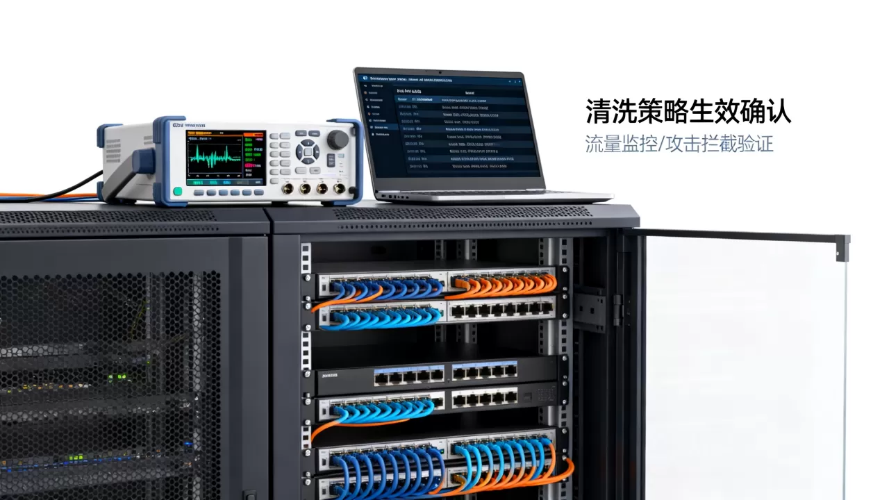 租北京高防服务器怎么确认清洗策略生效，怎么验证清洗效果？