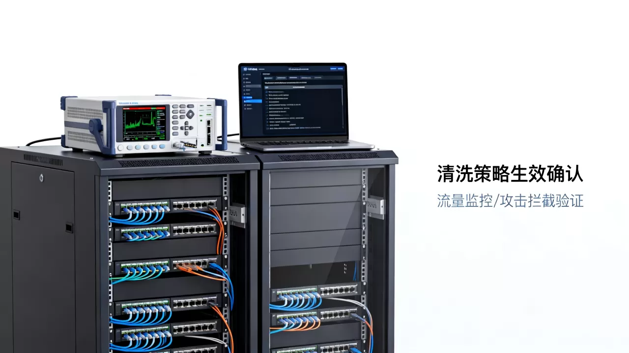 租北京高防服务器怎么确认清洗策略生效，怎么验证清洗效果？