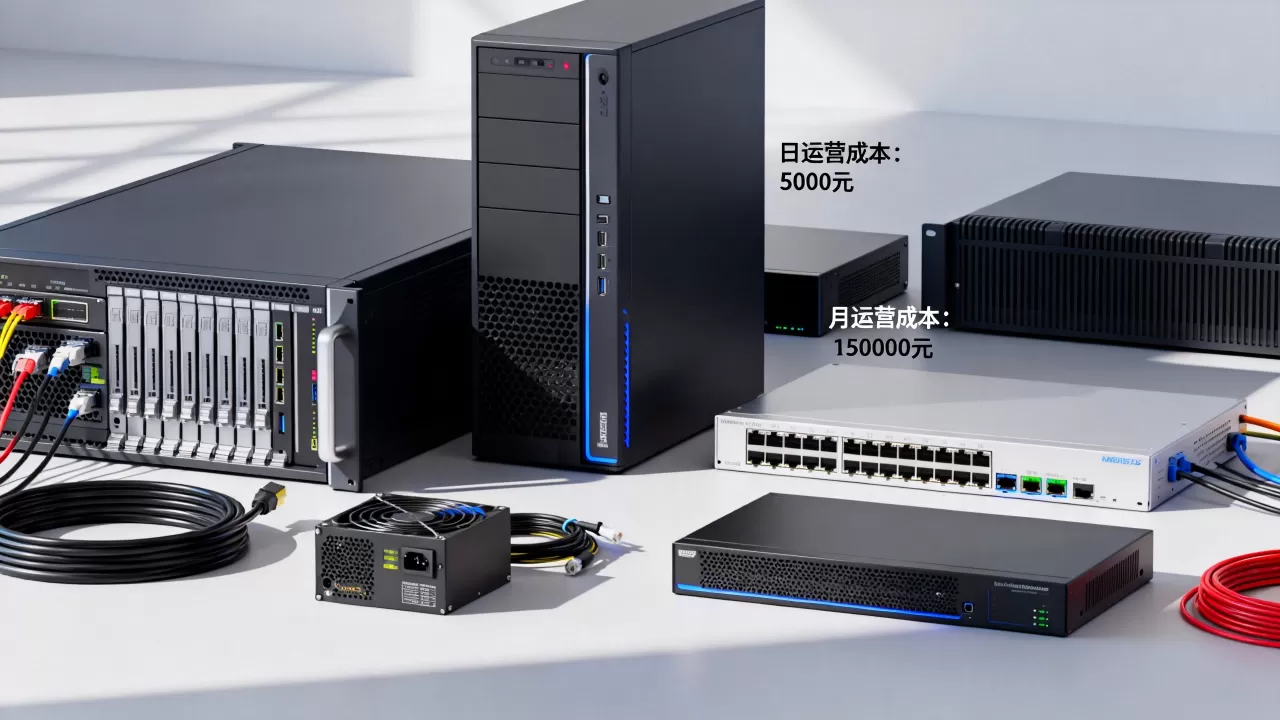 网页游戏服务器一天运营成本是多少？，多少钱一个月