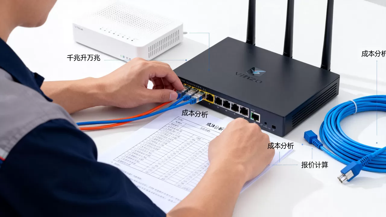 北京千兆带宽升万兆扩容成本多少，报价怎么算？