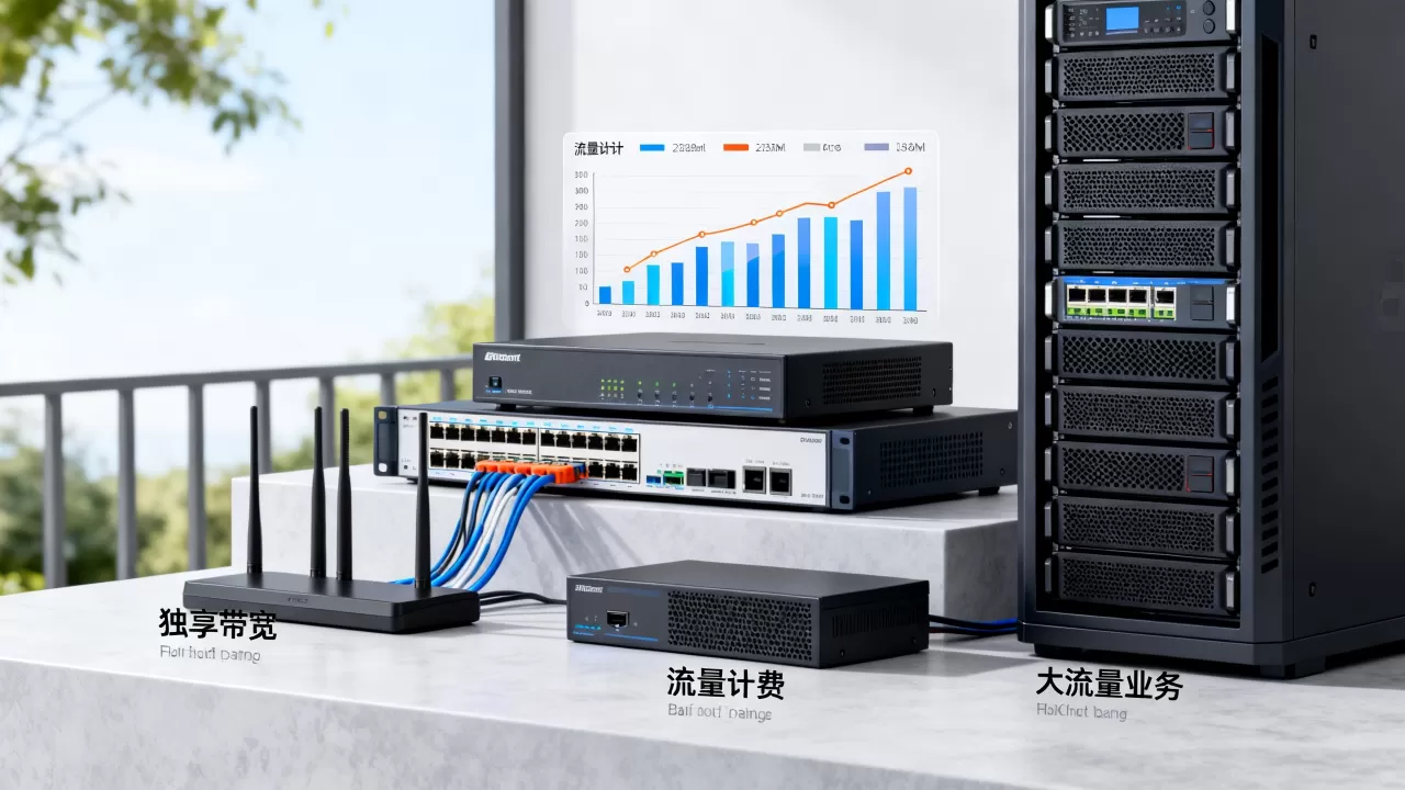 北京独享带宽与按流量计费哪个划算？,大流量业务怎么选？