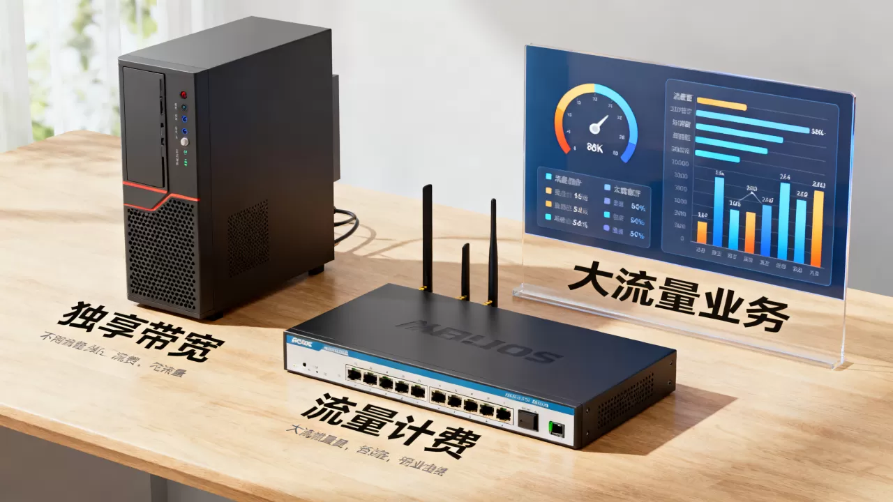 北京独享带宽与按流量计费哪个划算？,大流量业务怎么选？