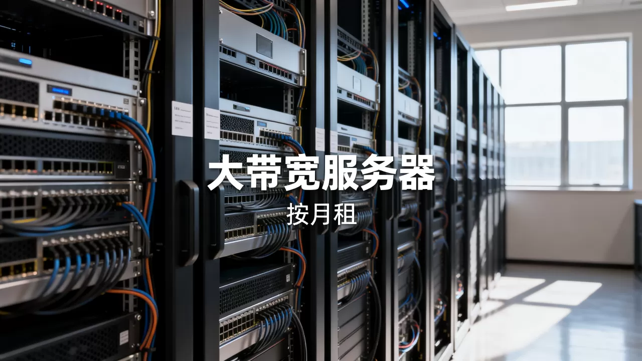 淄博园区企业按月租大带宽服务器怎么开通，多少钱一个月