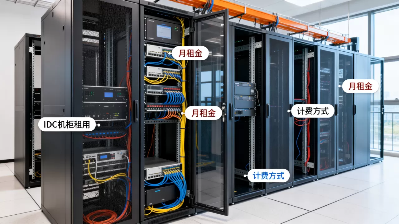 北京IDC机柜租用怎么计费，多少钱一个月